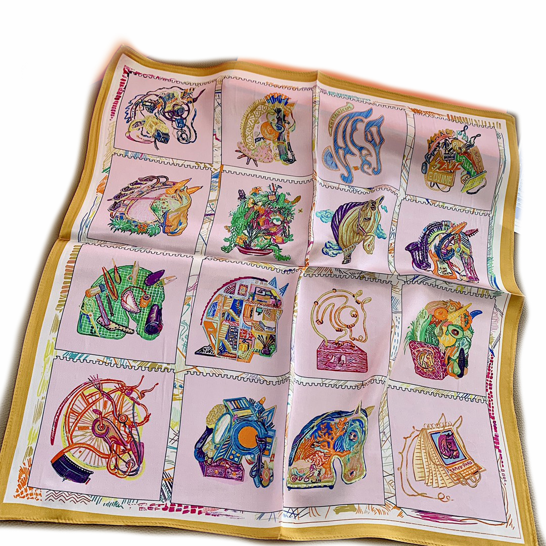 

Designer Brand Silk Scarf Counter New Twill Silk Camellia Pattern Scarf Headband Luxury Designer Girls Print Shawl Lovers Love Gifts Accessories Fashion Versatile