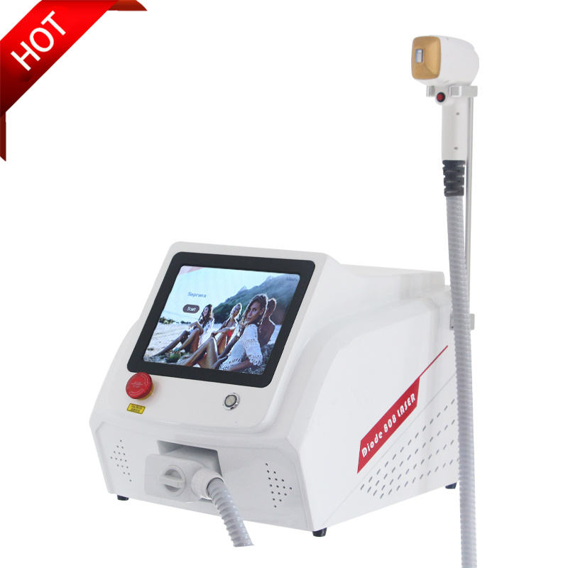 

Professional Beauty Supply Home Beauty Instrument Hair Removal 808 Diode Laser Machine Portable Laser Hair Removal Cooling Head Painless Laser