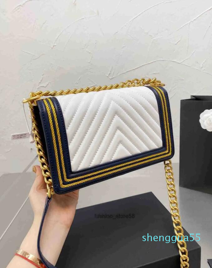 

Messenger Bags Flap chain crossbody Shoulder Bags Designer Handbag Chain Bag Clutch Flap Totes 22 Check Velour Thread Purse Double Letters Solid Hasp W, 26