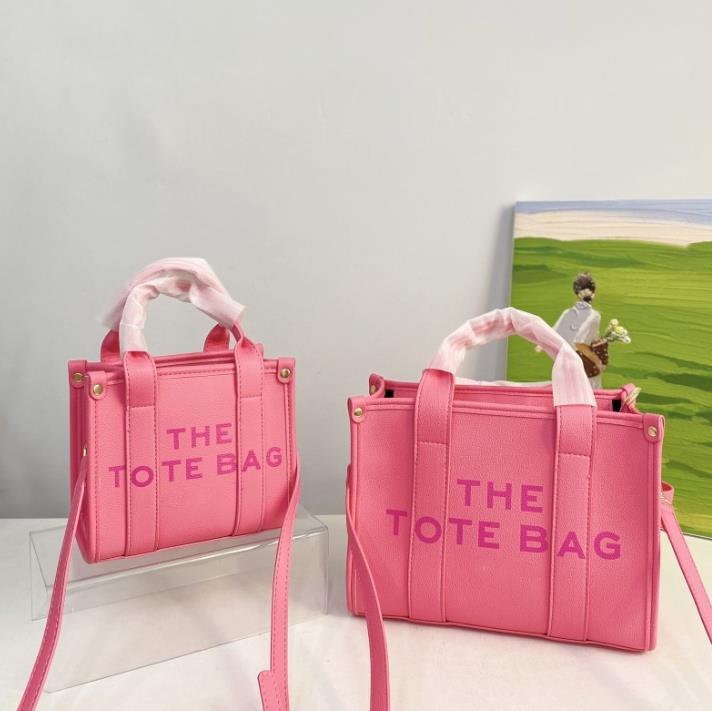 

Wholesale Tote Bag New Color Letter Printed Handbag Large Capacity Shoulder Bags Crossbody Women's Bag, Orange