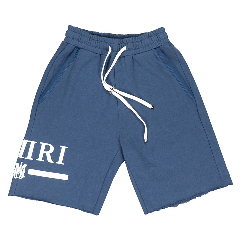 

shorts mens shorts designer shorts foamed offset print flower casual loose shorts draw rope metal button sport fifth pants