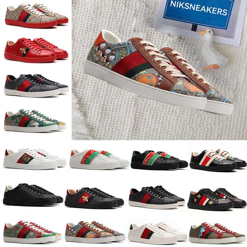 

Designer Snake Casual Shoes Sneakers low Womens Shoes Sports Trainers Tiger Embroidered White Green Red Stripes modish Walking Mens Women dress AAAAA, Taupe