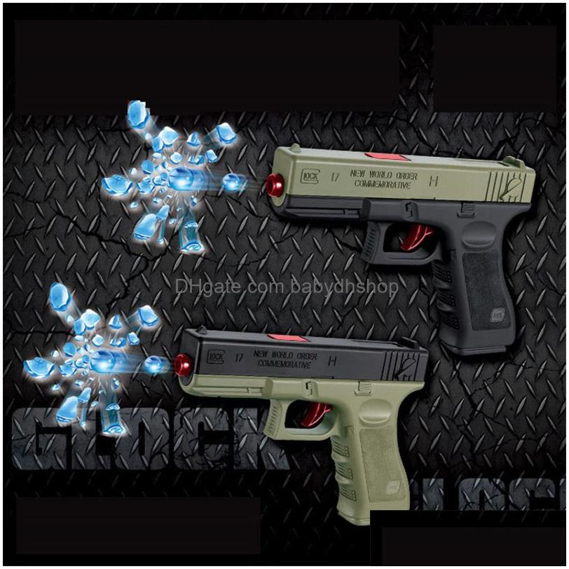 

Gun Toys Manual Gel Ball Toy Pistol Blaster With Water S Plastic Safe For Kids Adts Outdoor Game Boys Birthday Gifts Drop Delivery Mo Dhous