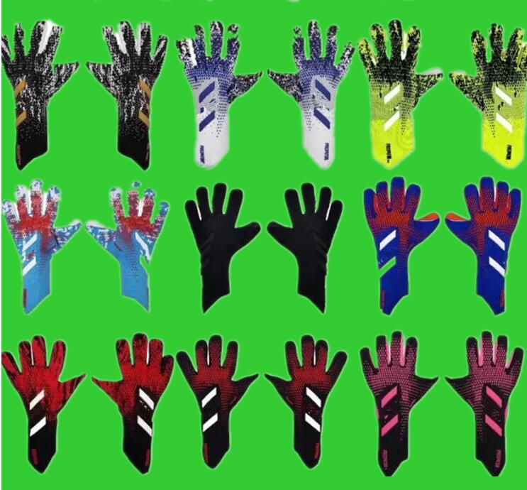 

21 New Falcon Goalkeeper Football Goalkeeper Gloves Professional Children Adult Latex Breathable Durable Without Finger Guard