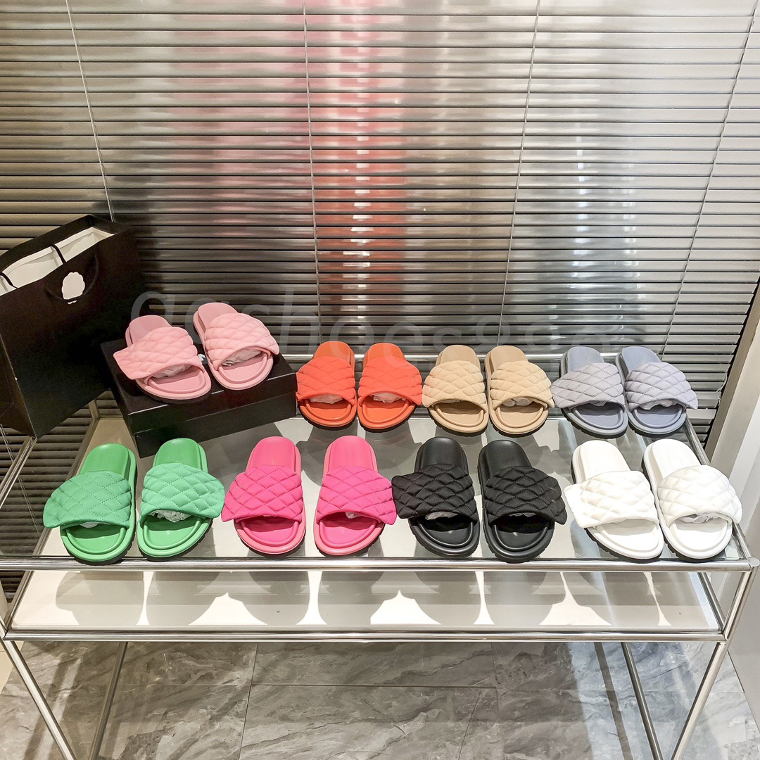 

Slipper Slides Designer Sandals for Women Heels Cotton Fabric Straw Casual slippers for spring and autumn 35-44