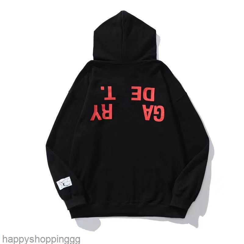 

Men' Hoodies Sweatshirts Autumn and Winter Letter Design Upside Down Galleryes Depts Terry Hooded Sweater for Loverss 2UQKG, Brown