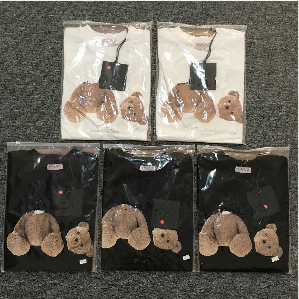 

2021 High Quality t Shirt Cotton Short-sleeved Fashion Men and Wo Short T-shirt Couple Models Wo Printed Shortppai, White