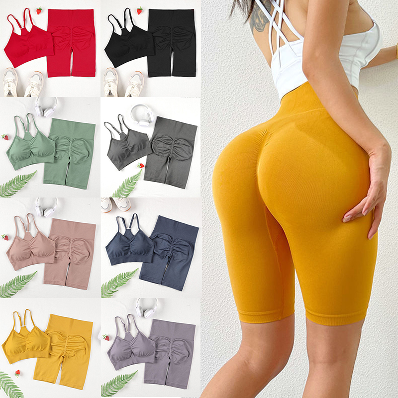 

Yoga pants women's suits line up equipped with high-waisted sports gym wear tights sports outdoor pants tights, Watermelon