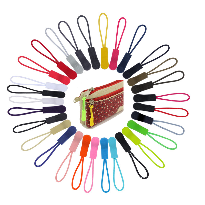 

Zipper Pulls Puller End Fit Rope Tag Replacement Clip Broken Buckle Fixer Zip Cord Tab Travel Bag Suitcase Tent