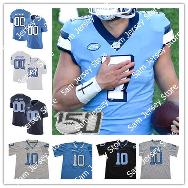 

North Carolina Tar Heels UNC College Football Jerseys Drake Maye Omarion Hampton Sam Howell Caleb Hood George Pettaway Paysour J.J. Jones Antoine Green Kamari Morales, Men blue