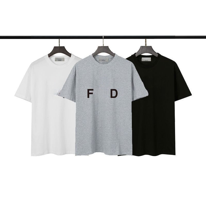 

Mens T Shirt Designer Men Womens Shirts Fashion tshirt With Letters official Spring Summer Short Sleeve Man Tee Woman Clothing FENDY T shirt Plus Size, Black