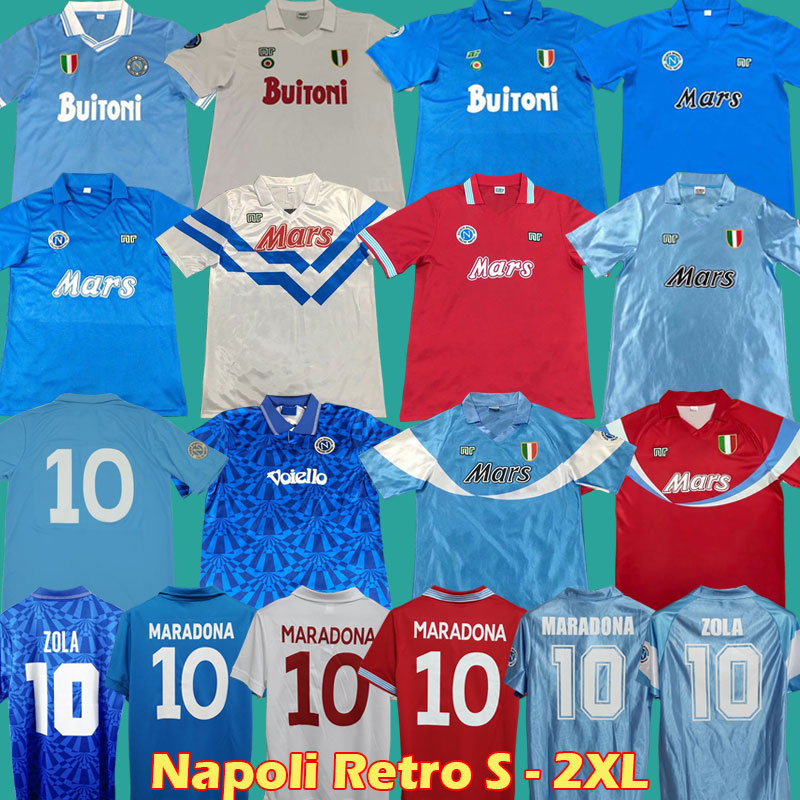 

1987 1988 Napoli Retro Soccer Jerseys 86 87 88 89 90 91 93 Coppa Italia SSC Napoli Maradona 10 Vintage Calcio Napoli kits Classic Vintage Neapolitan Footbal, 87/88 away