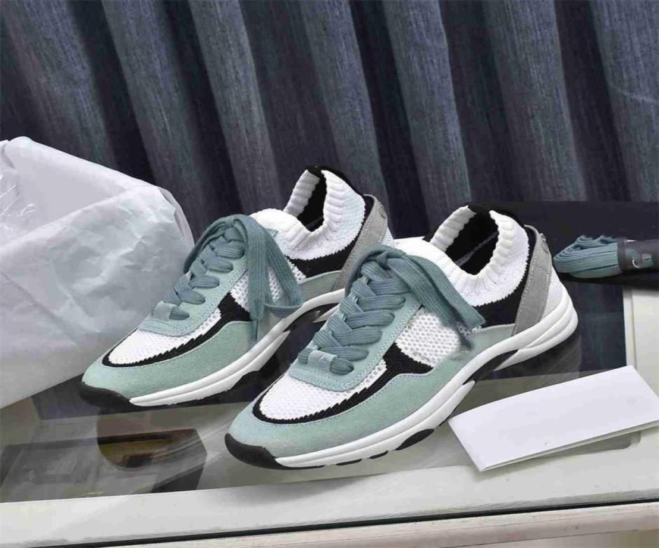 

Cycling Footwear Designer CC Sneakers Women Sports Shoes Stylish Channel Trainer ladies outdoor original runner casual shoes, With box
