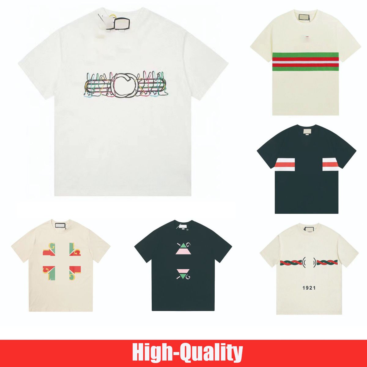 

Buy luxury t shirt summer Short sleeve designer G T Shirts women letter Printing Tshirt Clothes Top Casual Cotton Crew Neck Tees, 1000