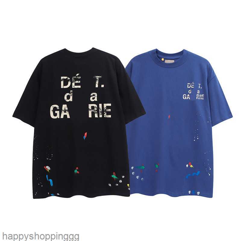 

2023 New Tees Galleryse Depts T Shirt Mens Womens Designer T-shirts Galleryes Depts Cottons Tops Man S Casual Shirt Luxurys Clothing Street Shorts Sleeve Clothes
