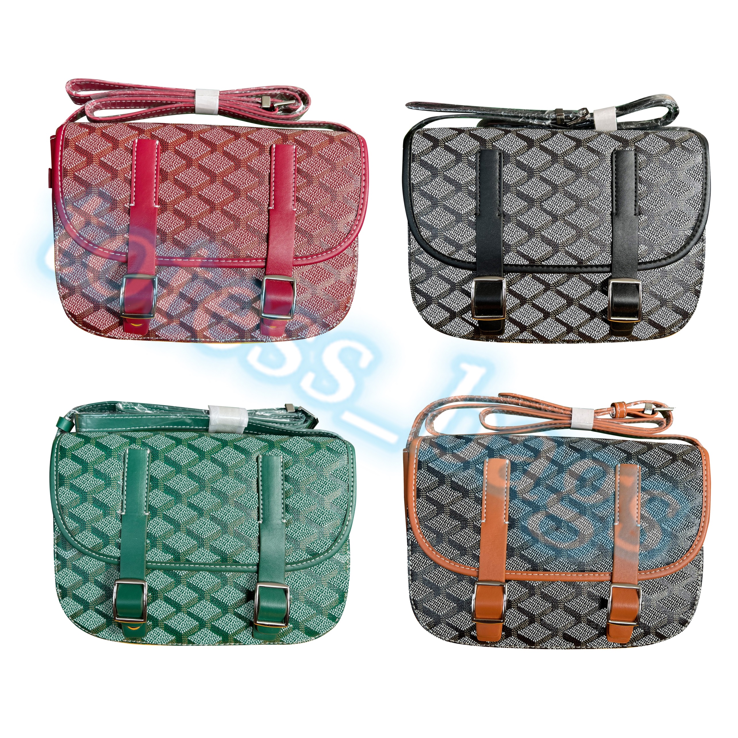 

Designer mens womens Goya messenger postman Bag Luxury tote classic envelope fashion handbag Genuine leather wallet travel CrossBody sling bucket Shoulder Bags, Yellow