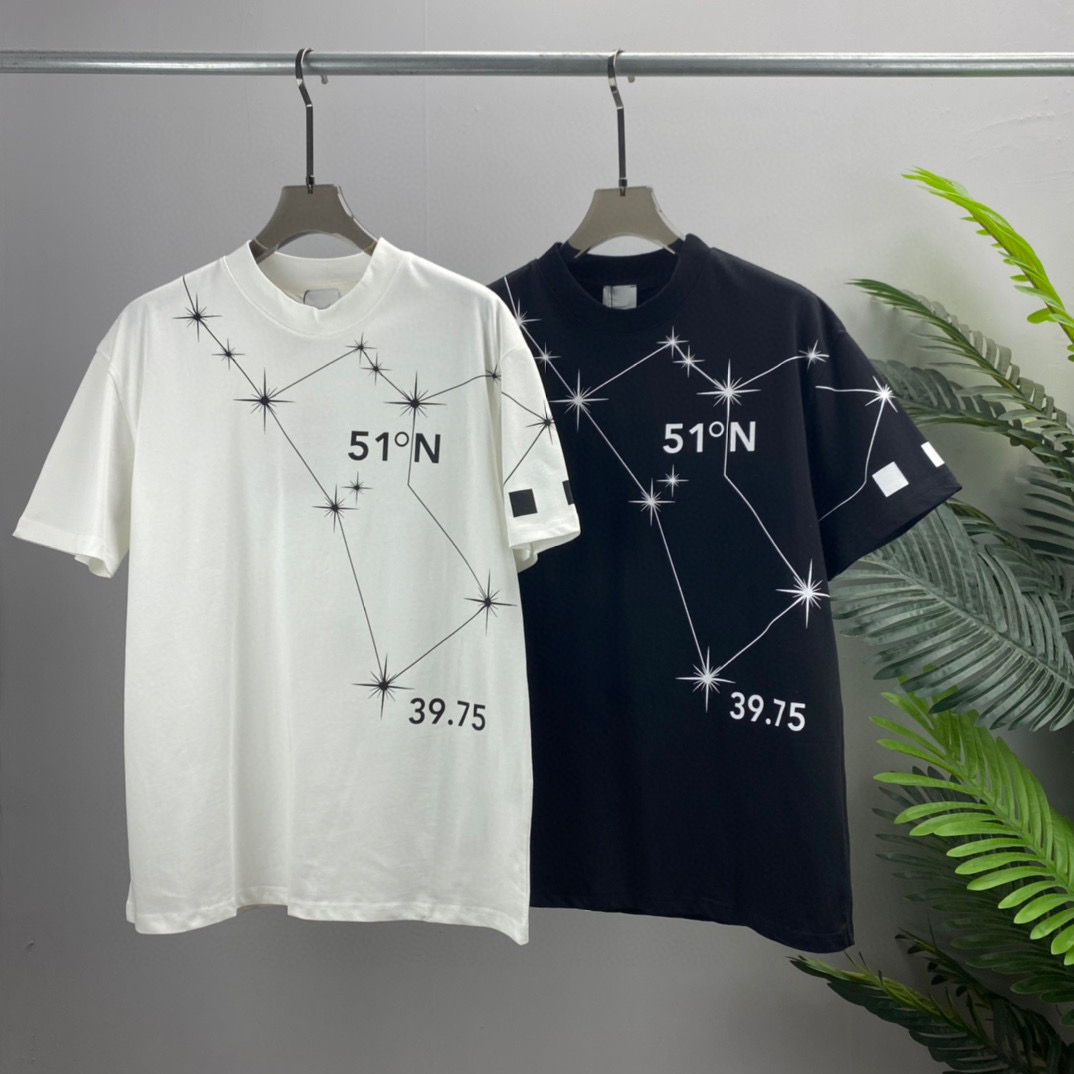 22SS Designer Hoodies Printed T Shirts Tee Sweatshirt Fashion High Street Short Sleeves 035