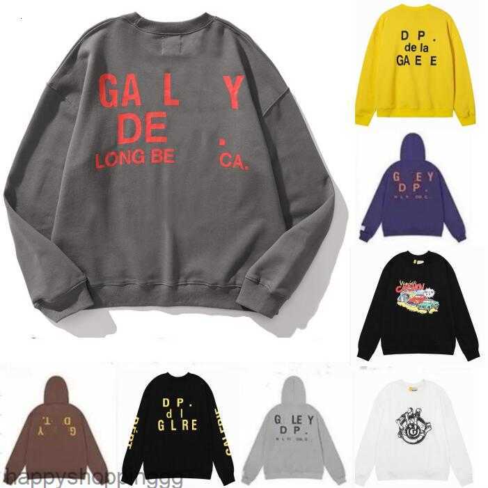 

Spring Designer Graffiti Hoody Galleryes Depts Men's Hoodies Long Sleeve t Shirts Round Neck Splash Ink Painted Graffiti Women Jacket Loose Casual Sweatshirt