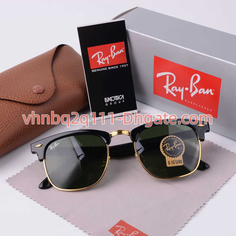 

Luxurys Designer Polarized Sunglasses Men bens raybans Women Pilot Sunglasses Eyewear rayban ray ban sun Glasses Frame Polaroid Lens With box