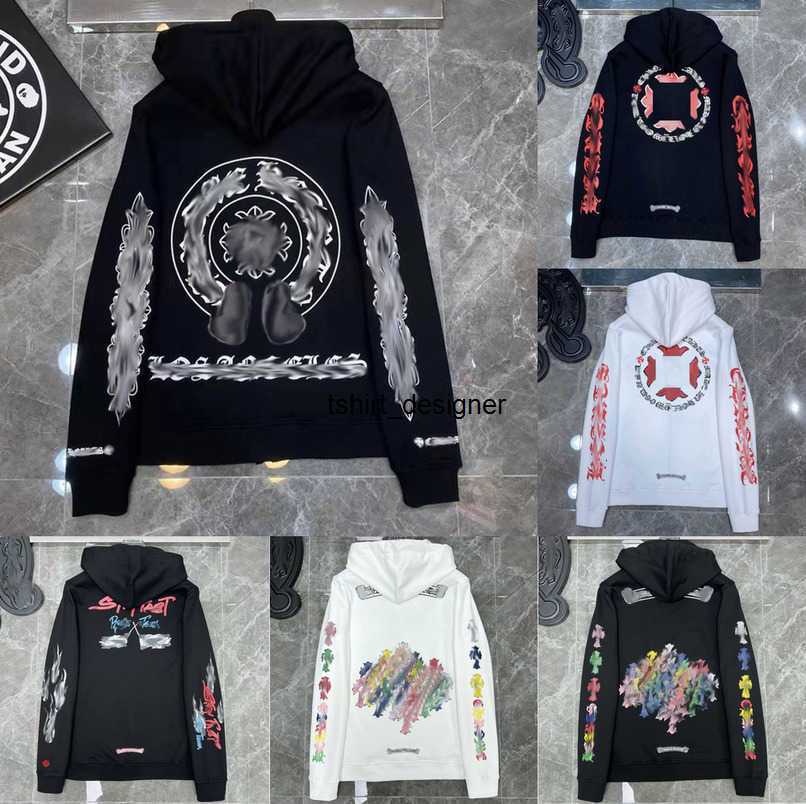 

Sweatshirts Fashion Men's Luxury Jackets Hoodies Men Women Designer Boy Sanskrit Print Sweater Zipper Hooded Cross Pullover Hoodie Casual Tops Coat Jacket Wkux