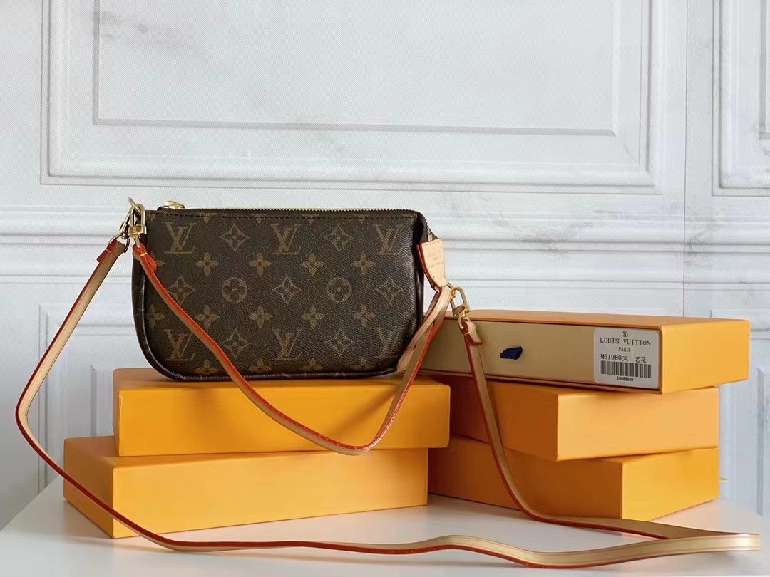 

LV women shoulder bags handbags purse, Brown