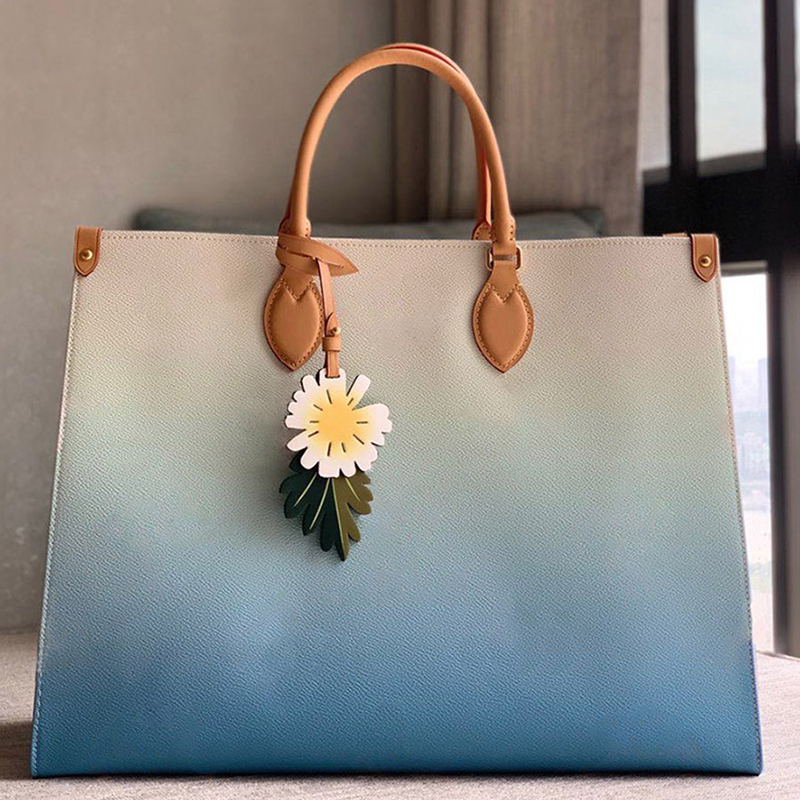 

Designer Shopping Bag Luxury Tote Bag M45320 OnTheGo GM Genuine Leather Handbags 41CM High Imitation Shoulder Bag With Box ZL006