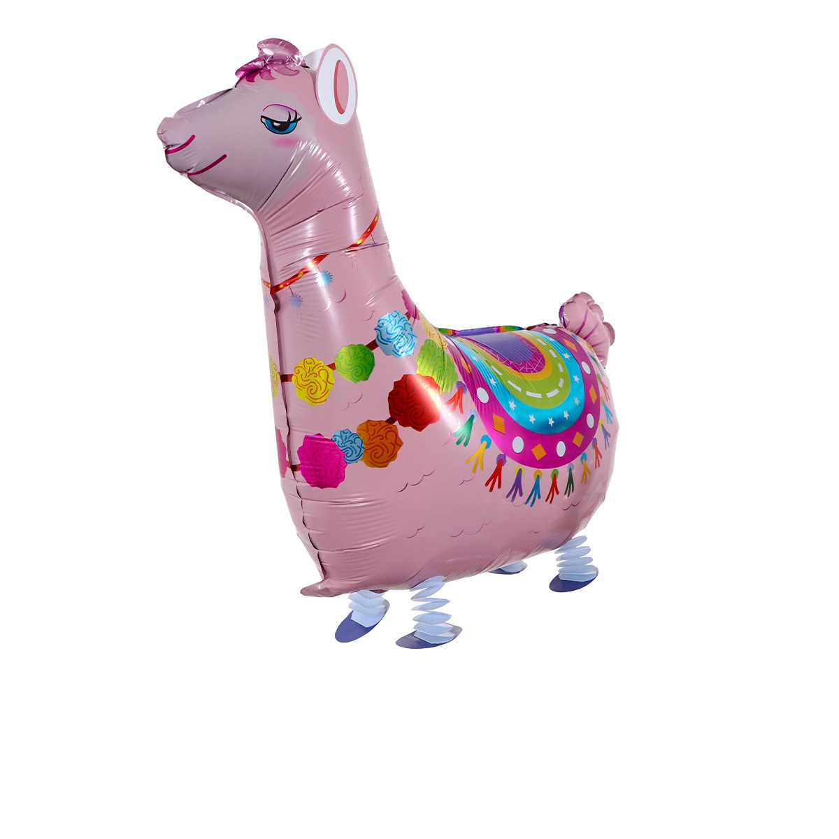 

Party Decoration Walking Animal Pet Balloons Pink Alpaca Aluminium Foil Balloons- 50pcs Animal Theme Birthday Party Supplies Children's Day Gift Kid Toy 35 inch