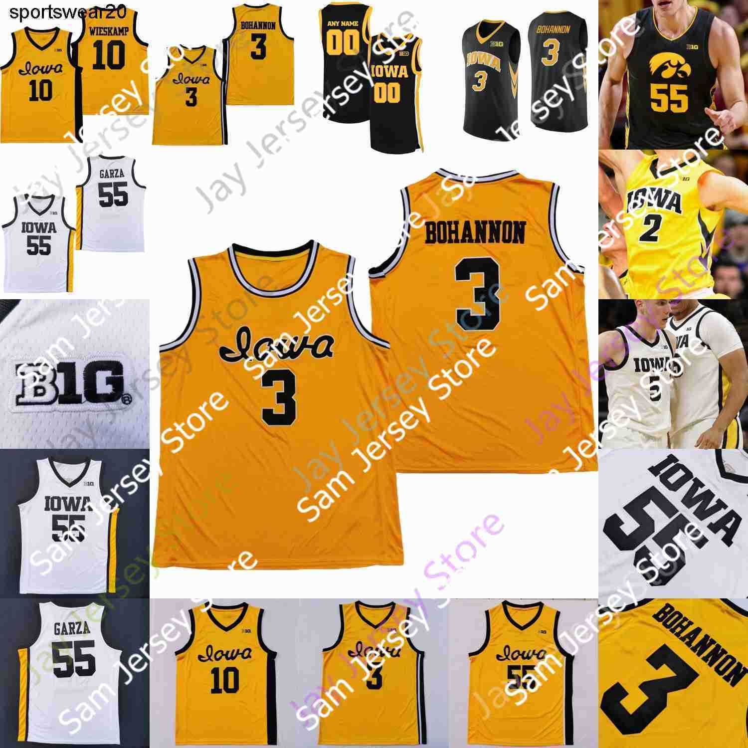 

2022 Iowa Hawkeyes Basketball Jersey NCAA College Joe Toussaint Ryan Kriener Jack Nunge Tony Perkins Keegan Murray Kris Murray Josh Ogundele, Black i