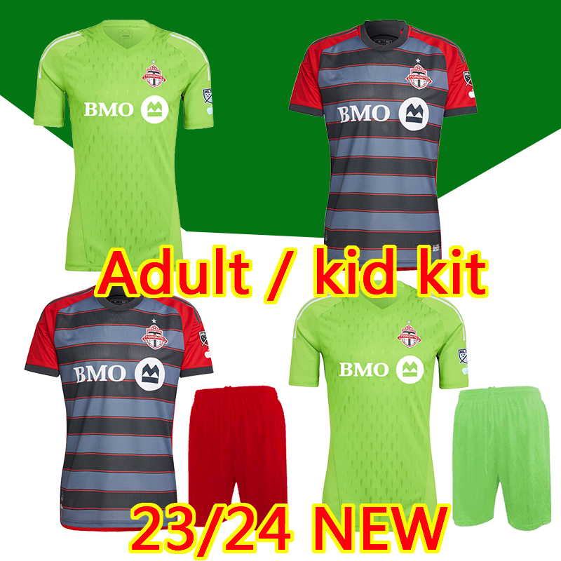 

23 24 Toronto FC soccer Jerseys Insigne KAYE 2023 BERNARDESCHI home away goalkeeper adult kid kit MLS Bradley AKINOLA OSORIO VAZQUEZ JIMENEZ KERR football shirts set, 23/24 goalkeeper top