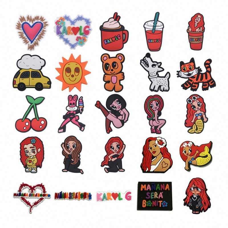 

2023 manana sera bonito karol g Unn Latest New Homies Bruno Karol g Croc Charm popular style