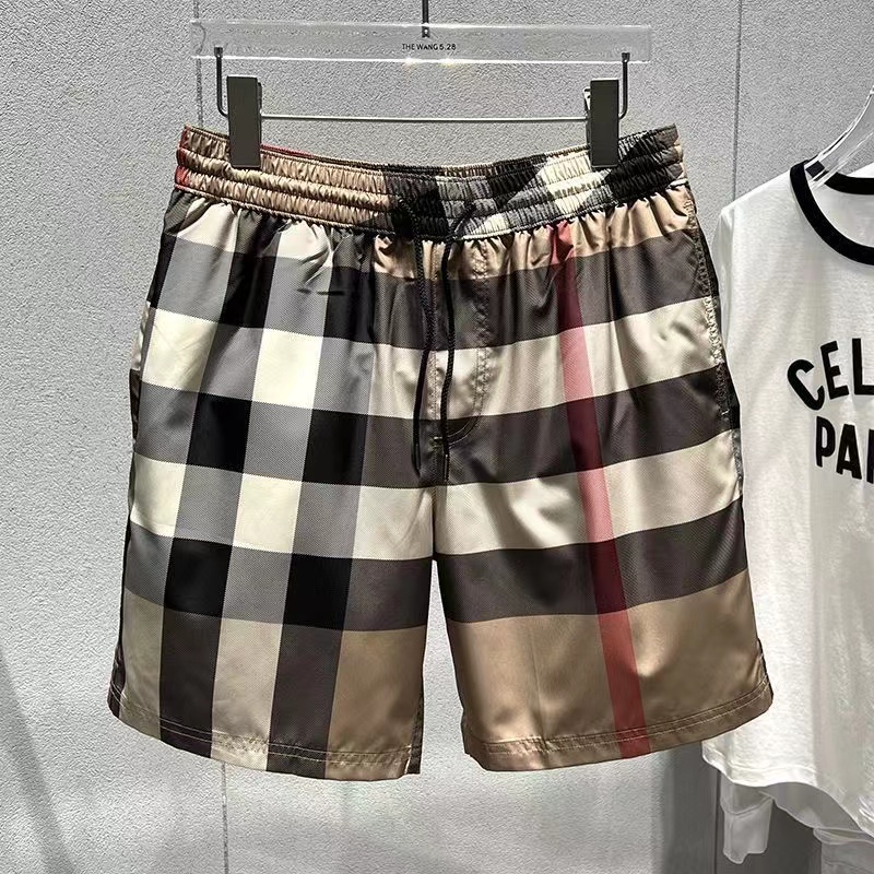 

Mens Superior Quality Burberys Shorts Designer Summer Women Striped shorts elegant swim short Sports Gym Quick Drying Man Beach Pants oversize M-5XL 0BG4, 14