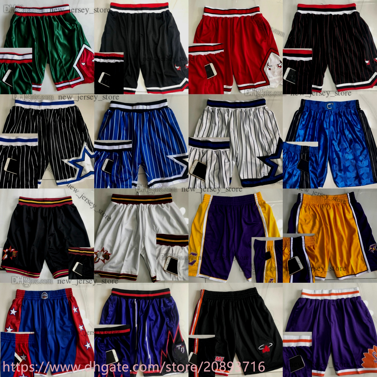 

Authentic Stitched Mitchell and Ness Basketball Shorts With Pockets Retro Baskeball Pocket Short Breathable Gym Training Beach Pants Sweatpants Pant Man XS-XXL, Mitchell and ness shorts