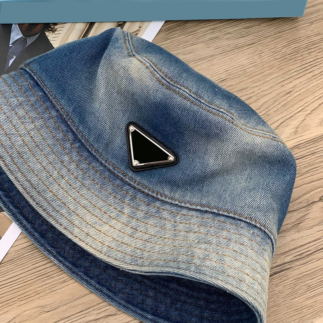 

Luxury Designer Wide Brim Hat Suitable Cowboy Gradient Sunscreen Seaside Vacation Beach Sunhats with Ribbon Sun Protection Bucket Hats is very beautiful good nice, Blue