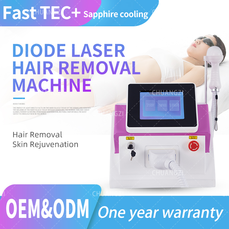 

Professional Home Beauty Instrument 1064/755/808nm Diode Laser Health Beauty Items Hair Removal Skin Care Permanent Painless Machine Rejuvenation 3 Wavelengths