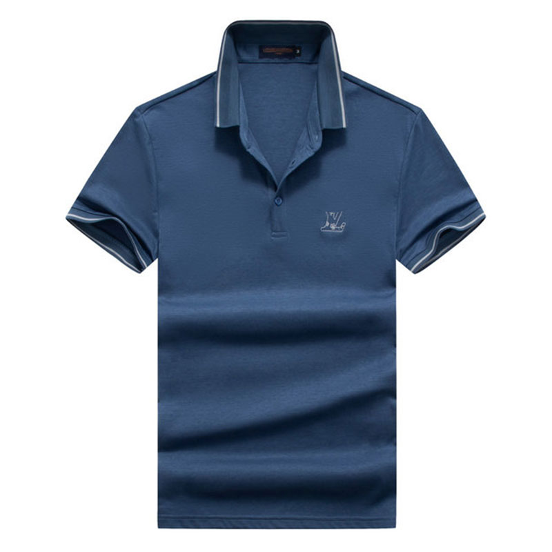 

Designer Mens Polos T-shirt Shirt High Quality Fashion Embroidery Brand Letter Cotton Striped Polo Neck and Striped Short Sleeve Casual Multi Color Available, Customize