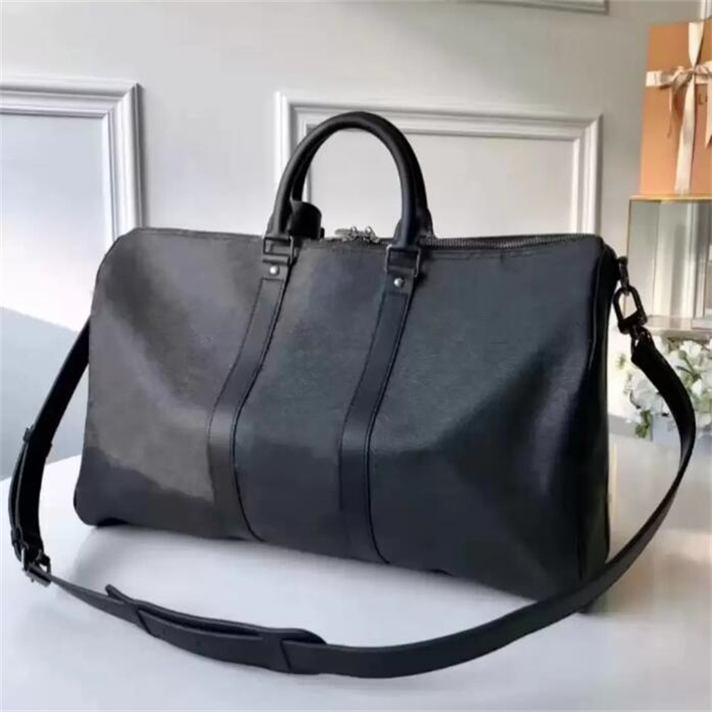 

10A duffle bags designer bag classic 45cm 50cm 55cm bag travel luggage for men real leather top quality women crossbody totes shoulder Bags mens womens handbags
