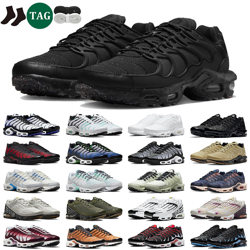 

Plus Tn Terrascape Running Shoes for Men Women Triple Black Barely Volt Tns Hyper Jade Persian Violet Unity Mens Trainer, 21