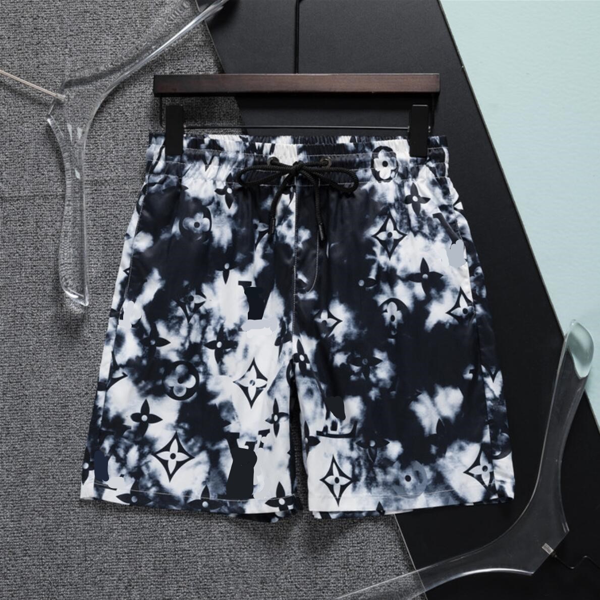 

Mens Swimming Short Sweat Short Pants Float Printing Summer Designers Casual Sports Fashion Quick Drying Men Beach Pants, Multi