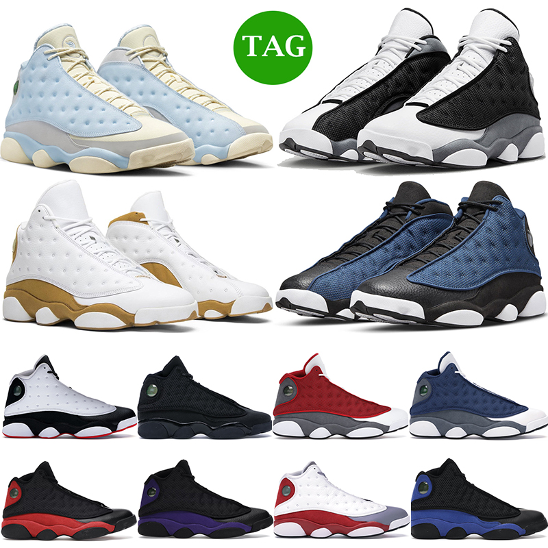 

men basketll shoes 13 jumpmans 13s Wheat Black Flint Cat University Blue Bred Chicago Olive Hyper Royal He Got Game womens mens trainers sports sneakers, 31