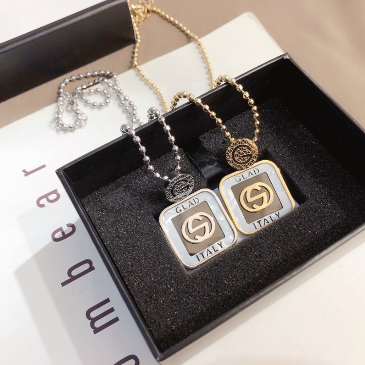 

High Quality Choker Necklaces Designer 925 Silver Plated 18K Gold Plated Stainless Steel Letter Pendant Necklaces For Women Wedding Jewelry X412