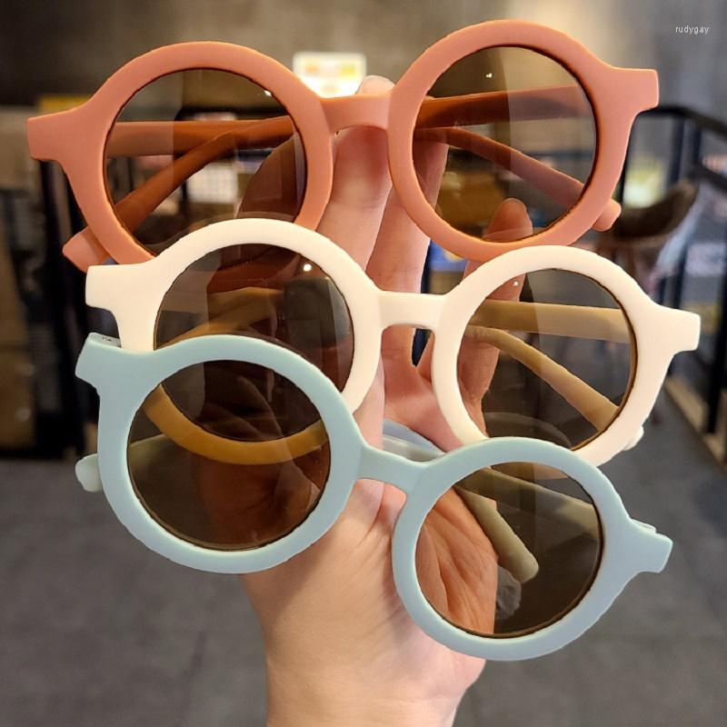 

Sunglasses Children's Parent-child Frosted Glasses Decorative Runway Shades For 1-8 Year Olds Trendy