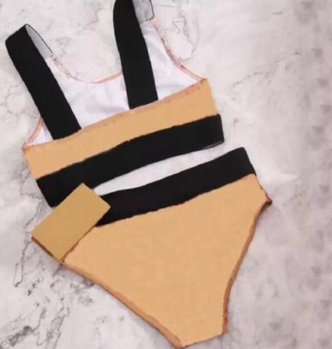 

luxury Two-pieces Swim Swimwear Girl Swimwear Kids Designer Swimsuits Children Bikinis Girls Fashion Set Letter Striped Plaid Printed Beach Wear, Khaki
