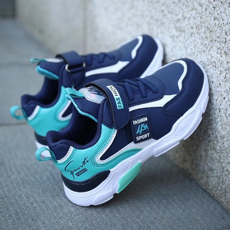 

Sneakers Four Seasons Children s Fashion Sports Shoes Boys Running Leisure Breathable Outdoor Kids Lightweight 230331, Mesh blue yellow