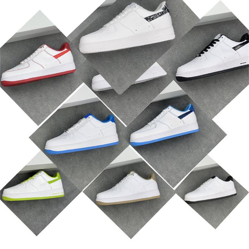 

Airforces One running shoes 1 f1 Force platform sneakers men women Forces Triple White Black Utility Red Pale Ivory mens trainers outdoor shoe, #19