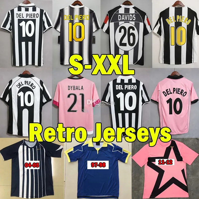 

1982 84 Retro soccer jerseys Vialli #9 DAVIDS ZIDANE football shirt 1994 95 97 98 99 Classic Vintage 2000 01 02 04 05 DEL PIERO 2010 12 14 16 17 18 INZAGHI maillot de foot top, 2015-16 away