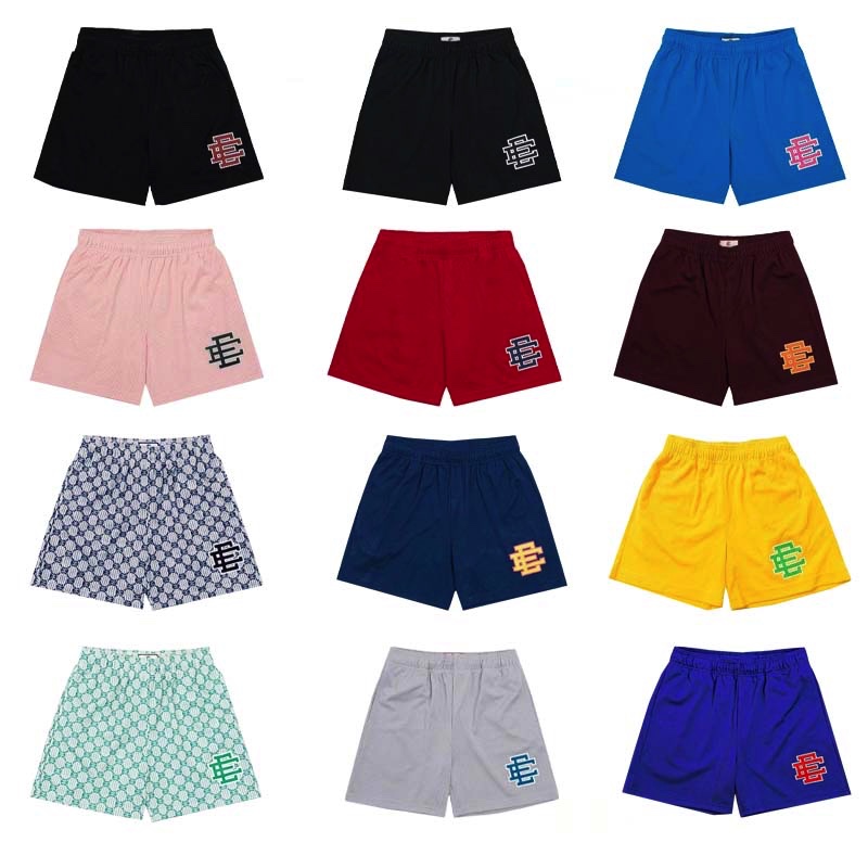 

Men's Shorts Eric Emanuel Ee Summer Running Men Sports Jogging Fitness Quick Dry Mens Gym Sport Short Pants High Quality Customized, Brown