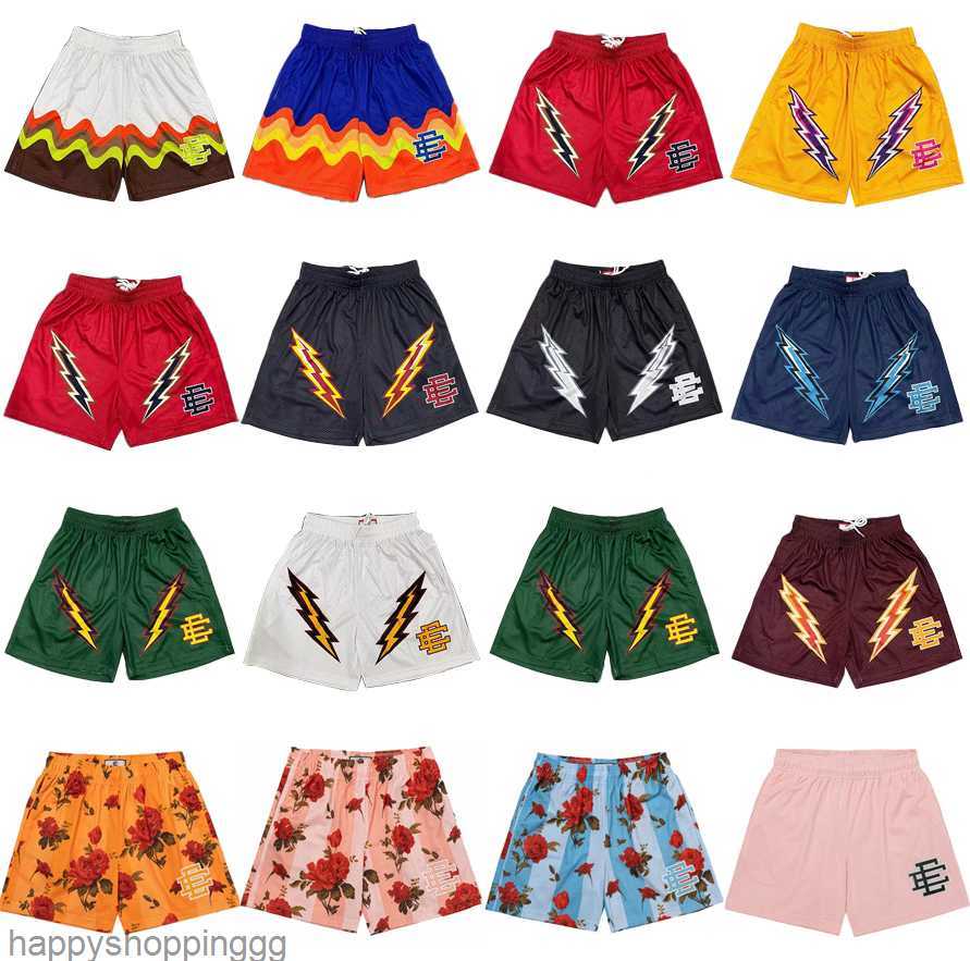 

Summer Eric Emanuel shorts EE basic basketball shorts designer brand New York City skyline fitness sweatpants Fanshion workout breathable loose