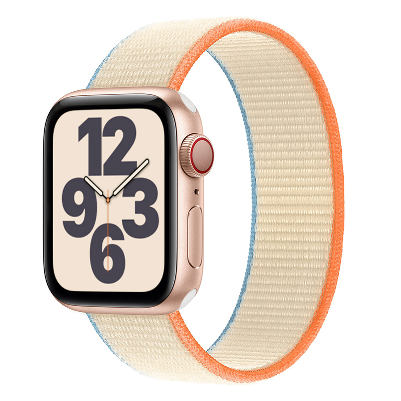 

Elastic solo loop for Apple watch 42mm 44mm Nylon Bands Nylon Watch Band for Iwatch Straps