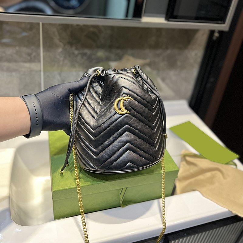 

Designer bag luxurys women Shoulder bag crossbody Strawberry design square bag handbag letter Pattern lady Purse Versatile classic Leather box very nice, White+box