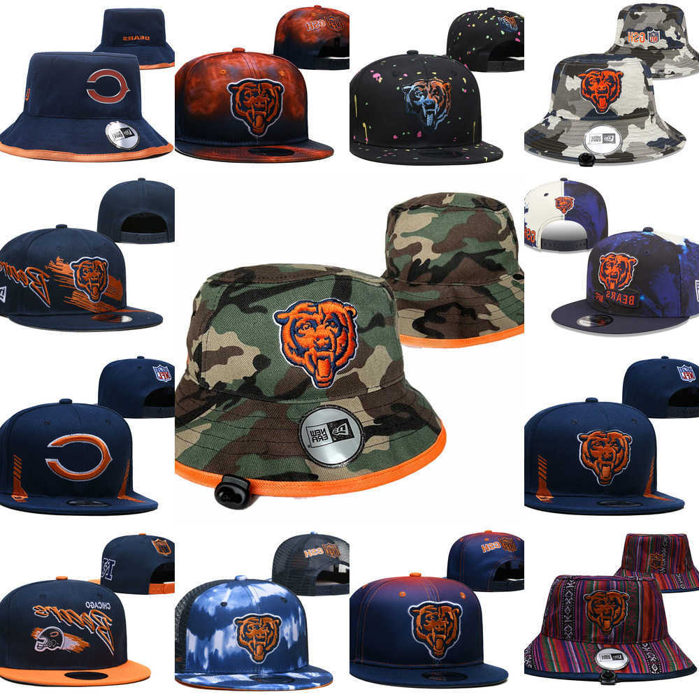 

2023 Snapbacks Chicago''Bears''Men Football Hats cap Adjustable Fit Hat, Color
